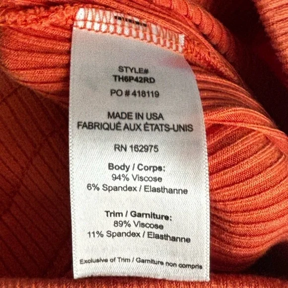 REVOLVE- The range | Ribbed Terracotta Jogger | size medium - Picture 7 of 7